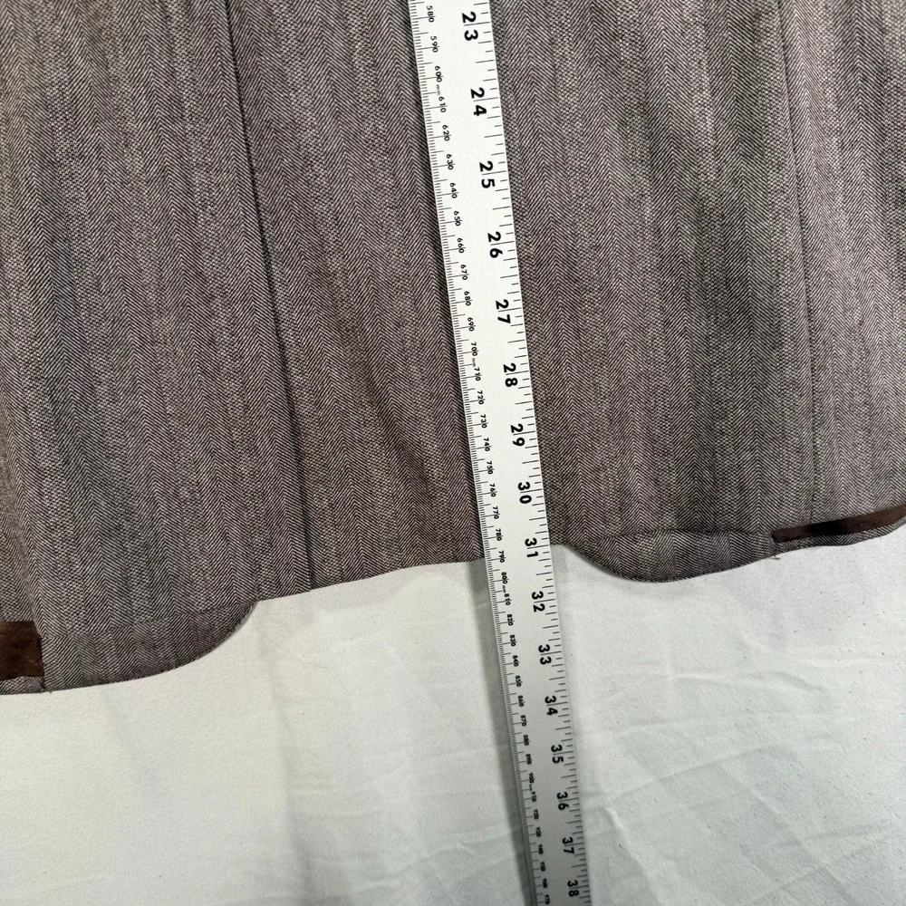Vintage Brooks Brothers Blazer Mens 42R Gray Herringbone 3 Button Made in USA